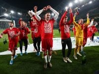 Danmark har kvalificeret sig til EURO2020 mandag 19. november 2019 i Dublin, hvor det danske herrelandshold spillede uafgjort mod Irland. FOTO: Getty Images.
