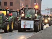 Over 450 traktorer med i lørdagens demonstration i København