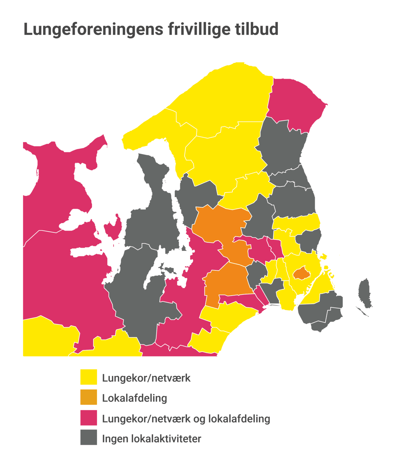 Frivillige lungeaktiviteter i 2 ud af 3 kommuner i Region Hovedstaden