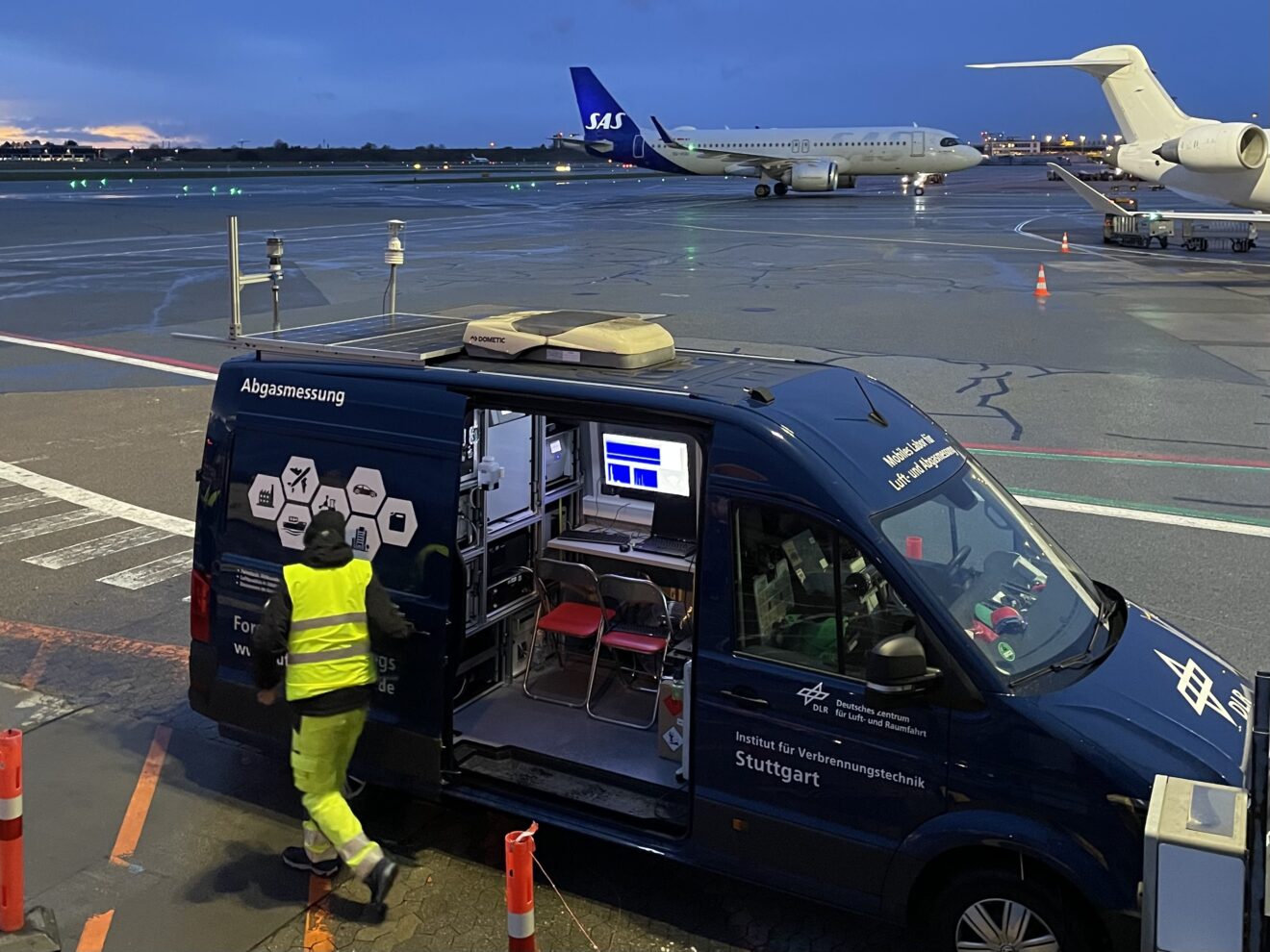 Nu bliver effekten af bæredygtigt brændstof målt på luftkvaliteten i Københavns Lufthavn