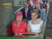 Dronning Margrethe tog en tur i anledning af Regeringsjubilæet / Pressefoto Tivoli