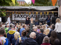 Settlementet afholder gadefest i Saxogade. Pressefoto